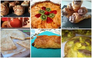 Hojaldre En Platos Dulces Y Otros Salados