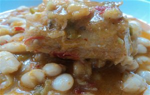 Alubias Con Bacalao