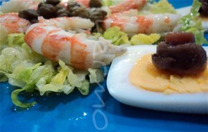 Ensalada De Huevos Cuadrados