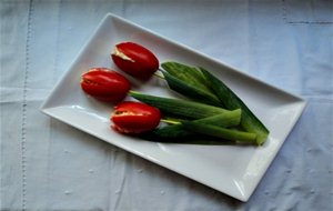 Tulipanes * Tomates Rellenos