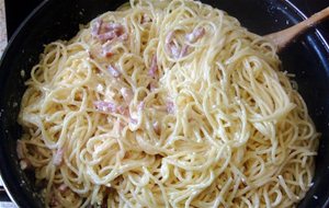 Pasta Con Salsa Carbonara