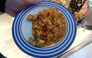 Paella De Pollo Y Verduras {estilo Grimaldi}