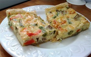 Quiche Campestre {tarta De Verduras Salteadas}