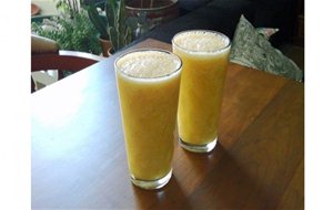 Smoothie De Naranja Y Banana