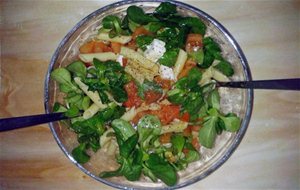 Ensalada De Pasta Simple Y Rápida