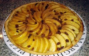 Tarta De Hojaldre Con Manzanas
