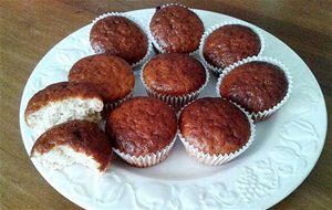 Muffins De Banana Y Yogur {magdalenas De Plátano}