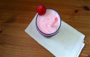 Licuado De Frutilla {batido De Fresa}