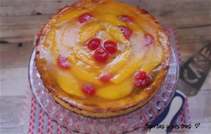 Tarta De Requesón Y Mango