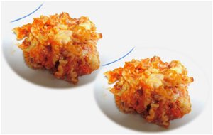 Mafalda  Con  Chorizo  Gratinadas
