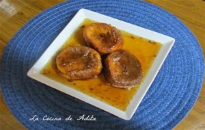 Torrijas Con Vino De Jerez Dulce
