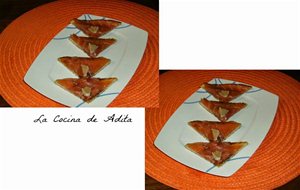 Canapes De Salmón
