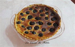 Tarta  De Yemas Y Cerezas Al Kirsch
