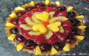 Tarta De Crema De Vainilla Y Frutas Frescas
