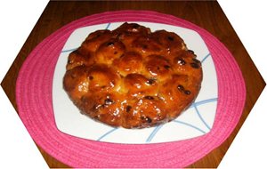 Brioche Con Pasas
