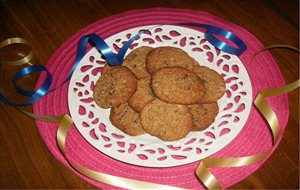 Galletas  De  Avena Con Ciruelas Pasas
