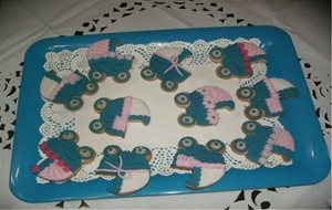 Galletas De Cochecitos Decoradas Con Fondant
