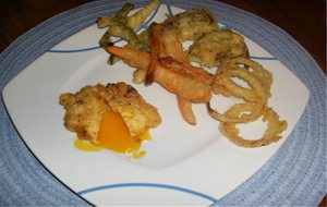 Huevos  Fritos  En  Tempura
