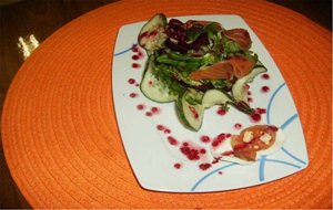 Ensalada Con Aceite De Remolacha
