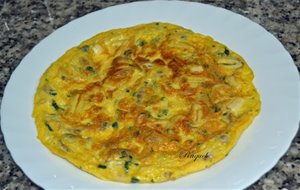 Tortilla Con Bolets De Tinta 
