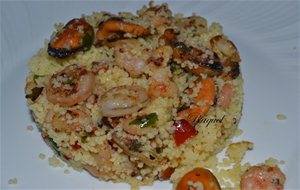 Cous Cous Con Gambas Y Mejillones
