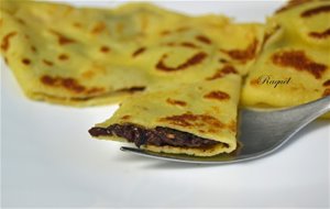 Creps De Morcilla Y Queso Gran Padano
