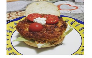 Hamburguesas Crispichiken  De Pollo
