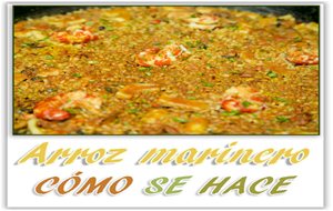 Arroz Marinero En Paella. 
