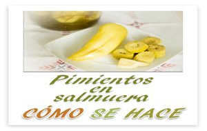 Pimientos En Salmuera/ Pimentóns En Salmorra
