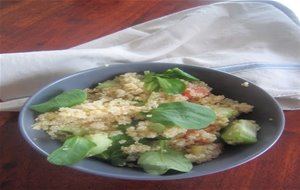 Ensalada Rápida De Quinoa Para El #asaltablogs
