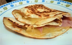 Tortitas De Jamón York  Y Queso