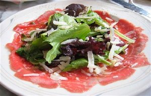 Carpaccio De Vacuno
