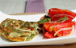 Tortilla De Porotos Verdes
