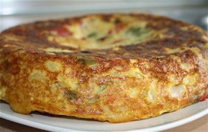 Tortilla De Patata Y Pimientos Rellena (olla Gm)