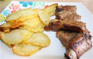 Costillas De Cerdo Con Patatas Panadera (cecofry)