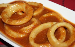 Calamares En Salsa Americana