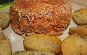 Pastel De Carne Picada Con Patatas Asadas (slow Cooker)