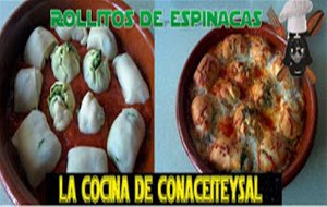 Espinacas Con Queso / Saquitos De Espinacas
