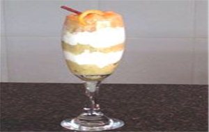 Postre Yucateco -copa De Peras Con Yogurt