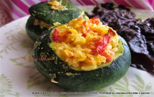 Zapallitos Italianos Rellenos Con Verduras 
