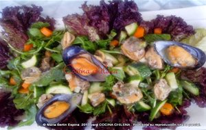 Ensalada Con Mariscos 
