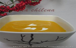 Crema De Zapallos 
