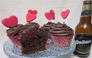 Cupcake De Cerveza Negra
