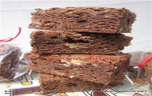 Brownies De Chocolate Y Nuez 
