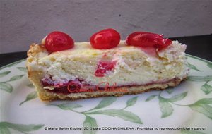 Kuchen De Ricota Y Cerezas
