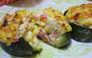 Zapallitos "criollos " Rellenos (zucchini )
