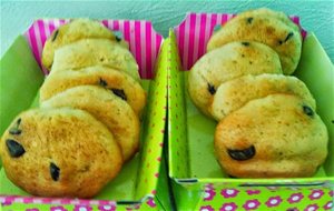 Galletas De Plátano Con Chip De Chocolate 
