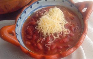 Porotos Negros O Rojos Con Pimiento Morron
