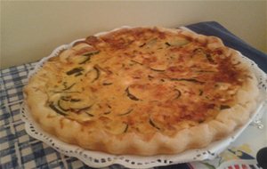 Quiche De Calabacín, Puerro Y Feta Con Toque De Menta
