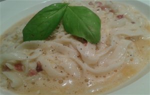 Tallarimis Carbonara
